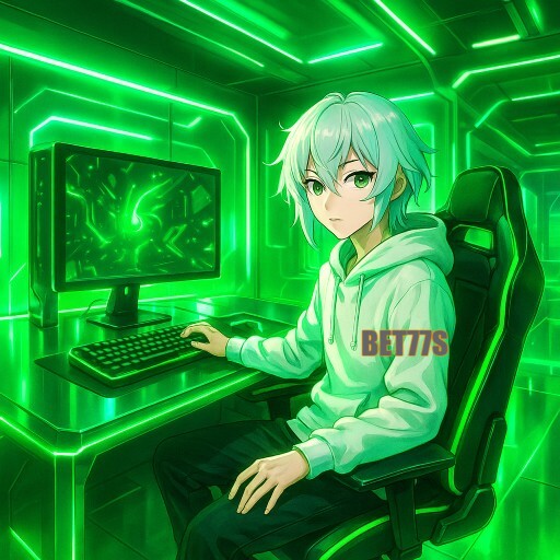 Imagem promocional da BET77S mostrando a plataforma e suas vantagens